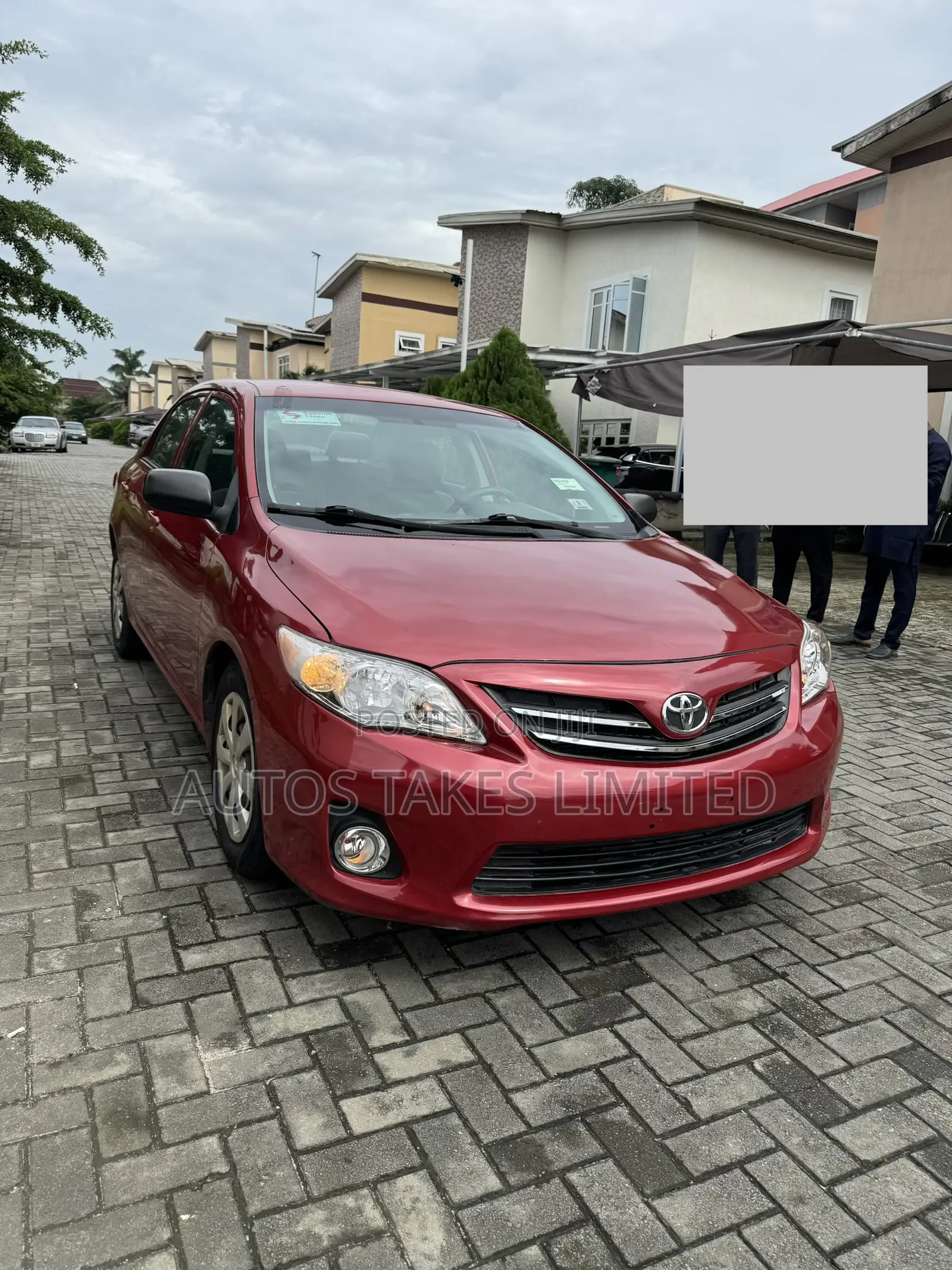 Toyota Corolla 2012 Red