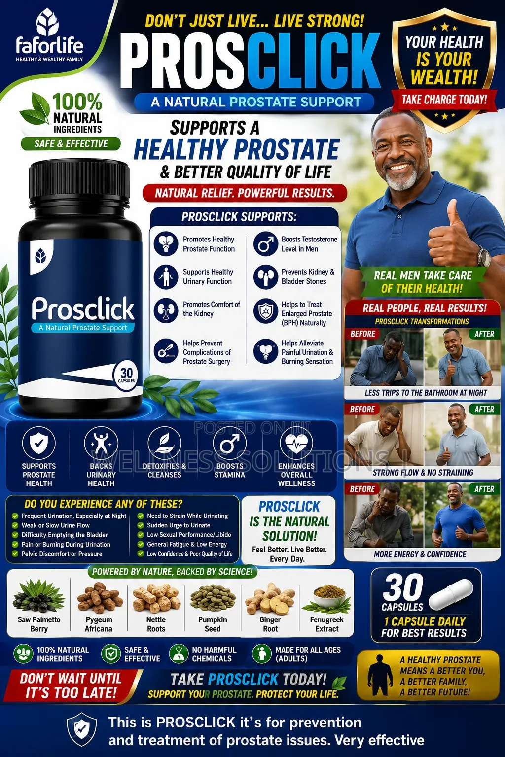 Prosclick Prostate Support
