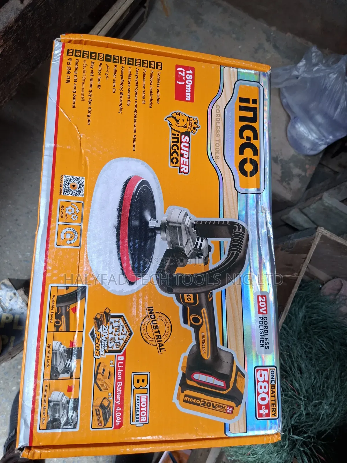 Cordless Polishing Machine