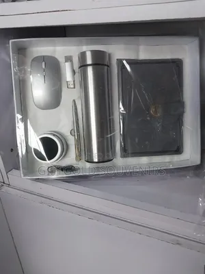 6 in 1 Silver Corporate Gift Set