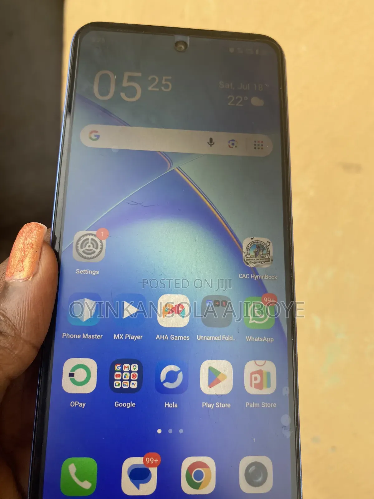 Infinix Smart 10 64 GB Blue