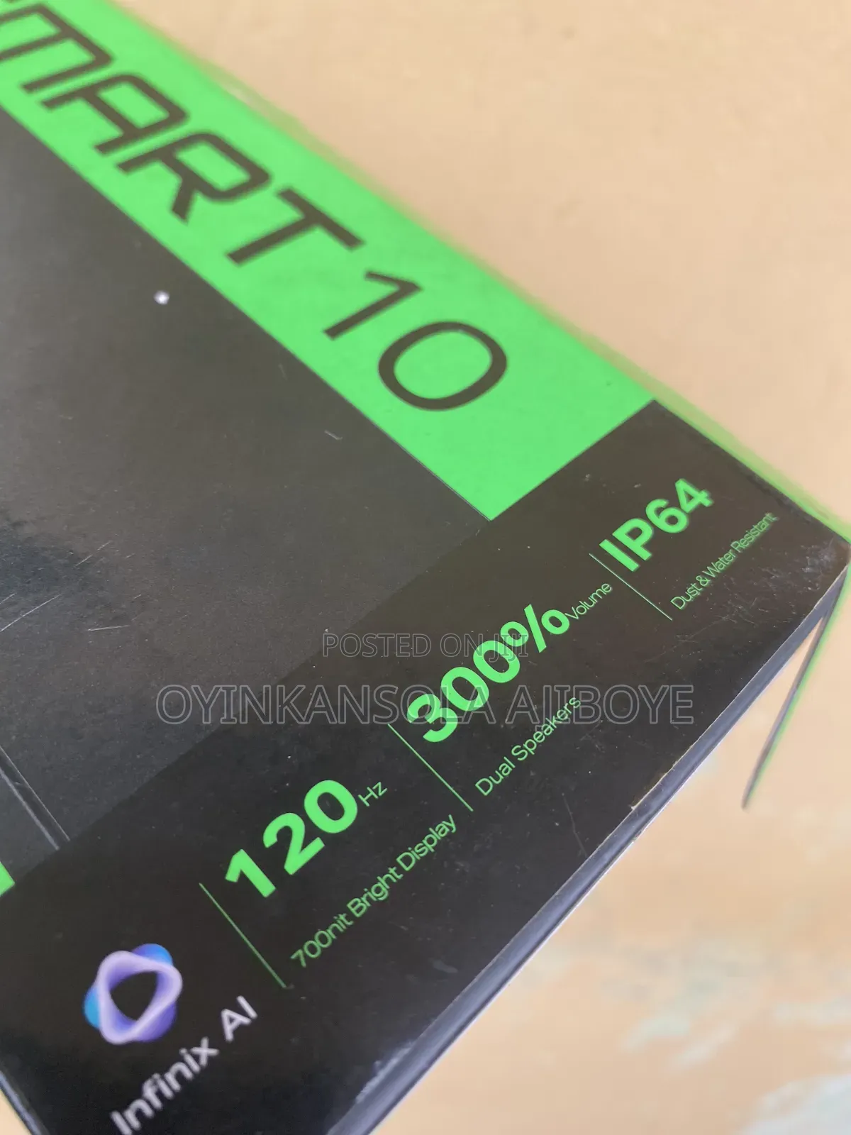 Infinix Smart 10 64 GB Blue