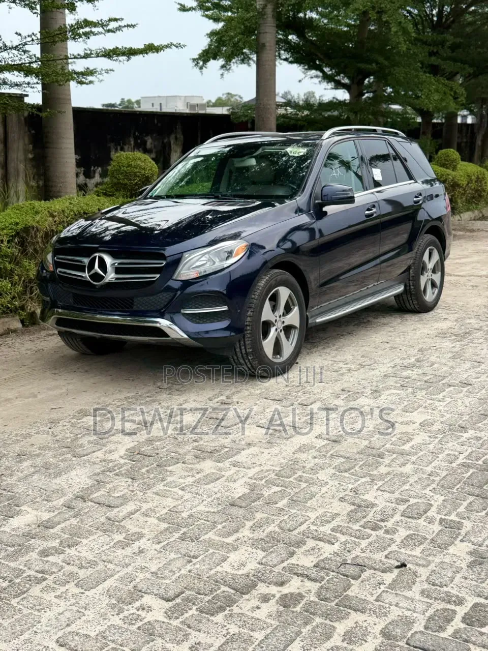 Mercedes-Benz GLE-Class 2016 Blue