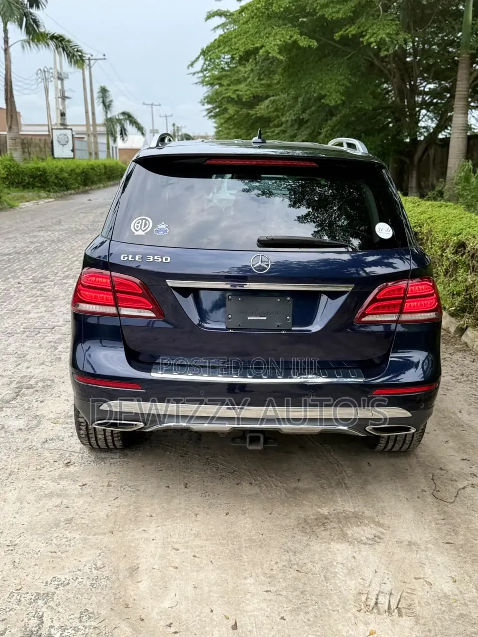 Mercedes-Benz GLE-Class 2016 Blue