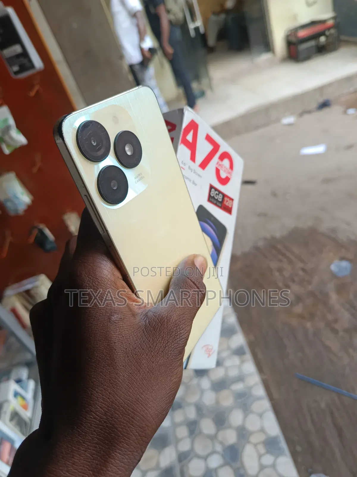 Itel A70 128 GB Gray
