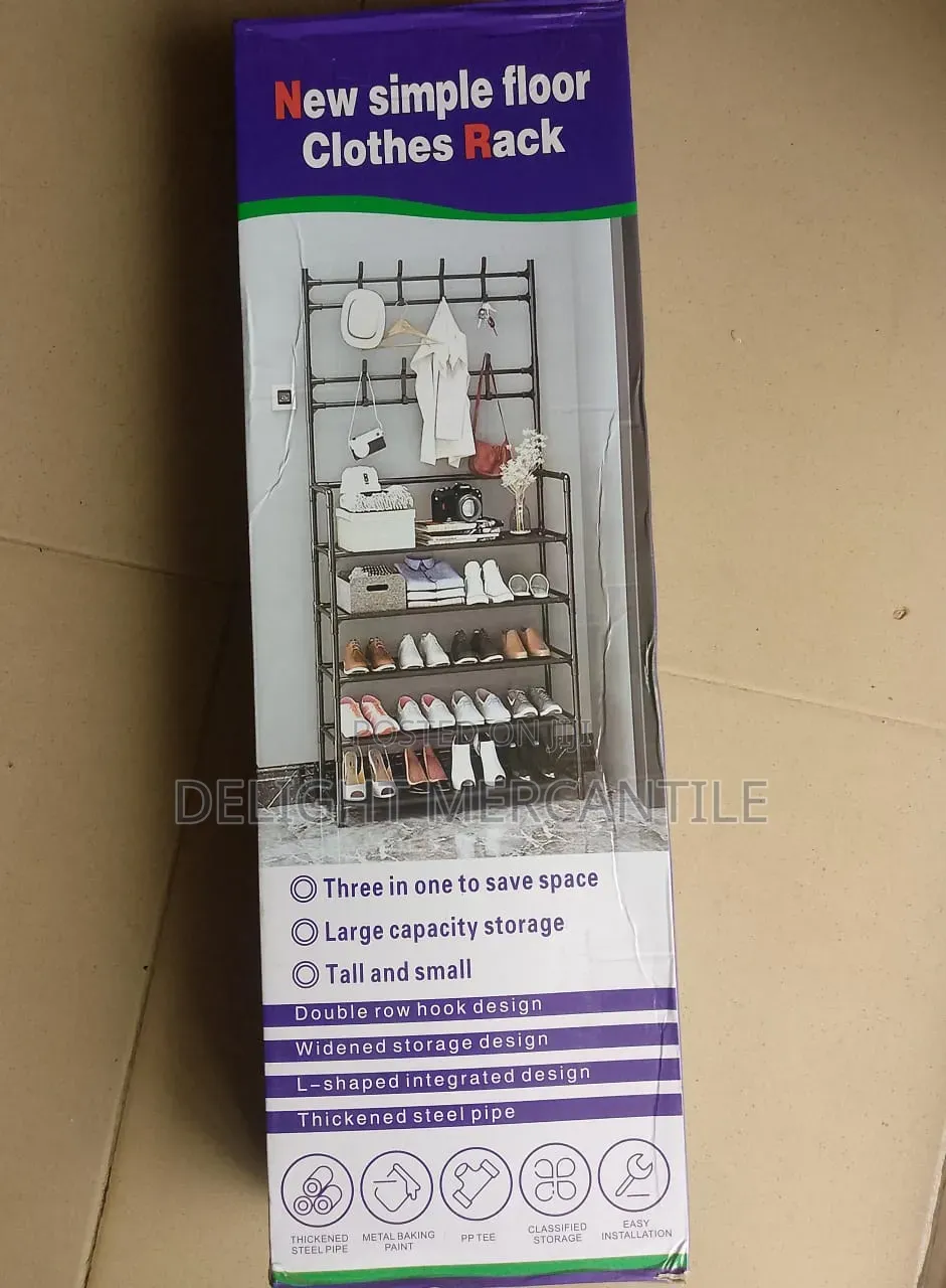 Shoe and Hat Rack 5 Layers