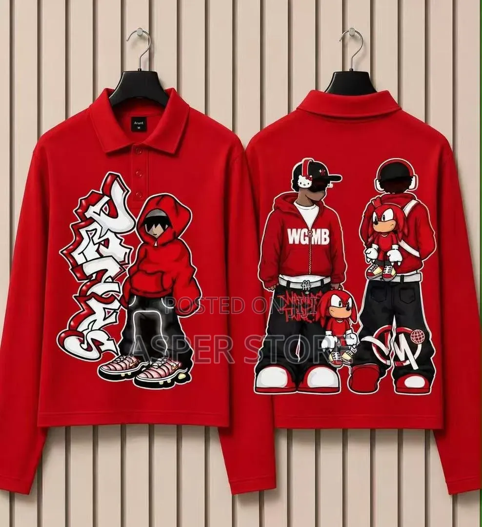 Well Branded Long Sleeve Polo