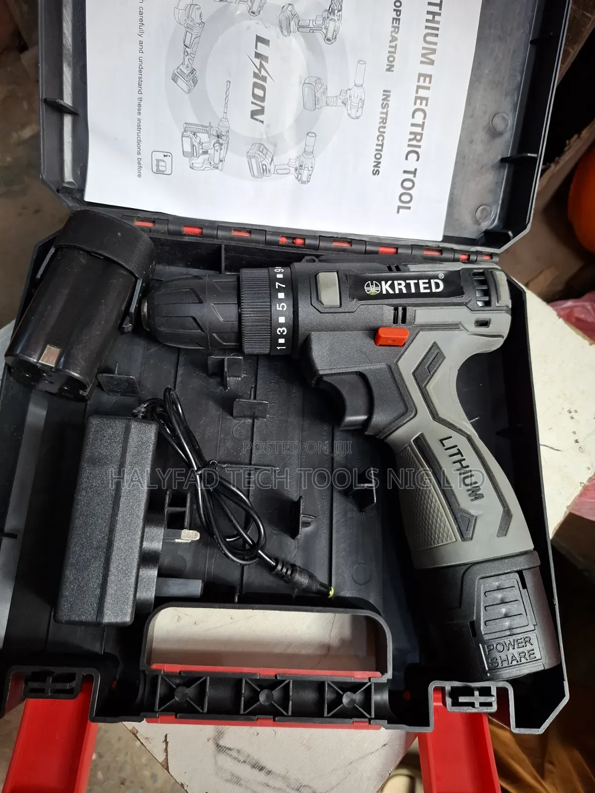 Cordless Portable Drill Machine