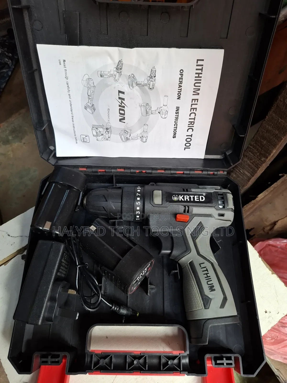 Cordless Portable Drill Machine