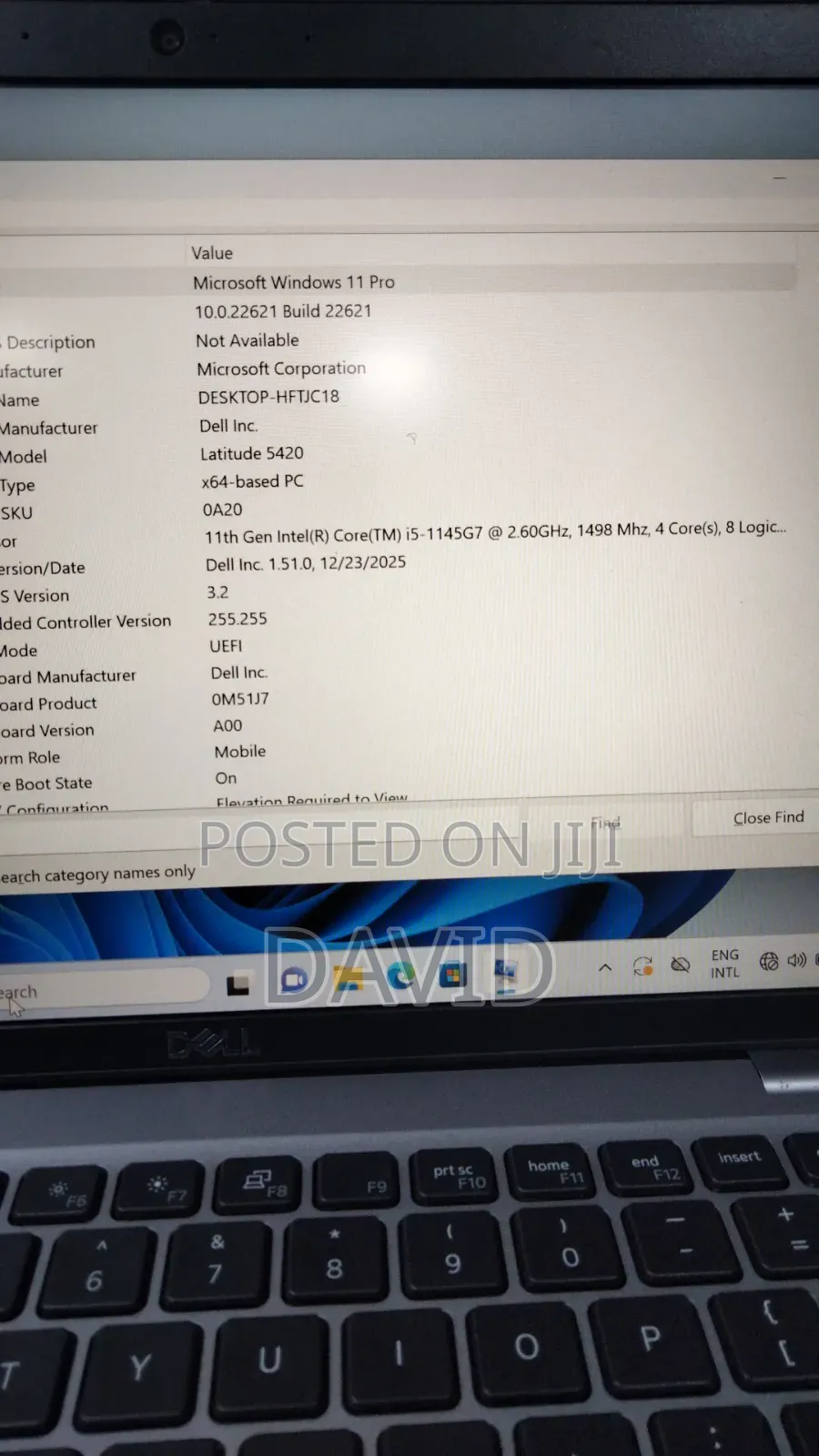Laptop Dell Latitude 5420 16GB Intel Core i5 SSD 512GB