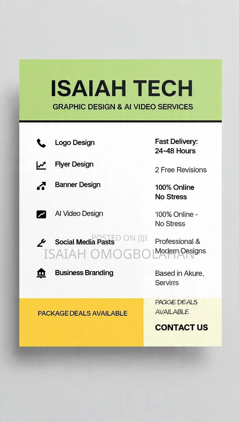 Professional Graphic Design & AI Video | Logo , Flyer , Banner ...