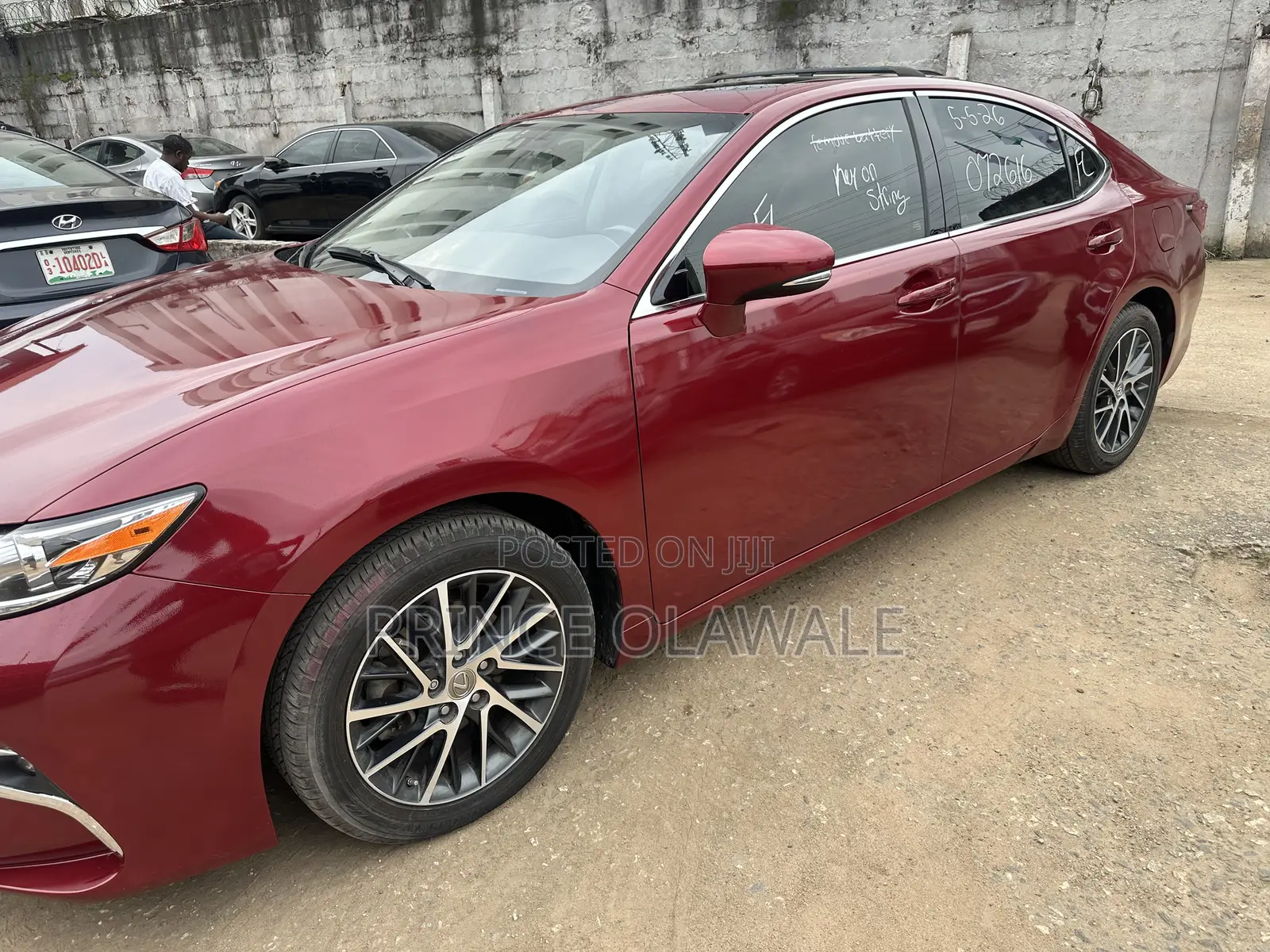 Lexus ES 2017 Red