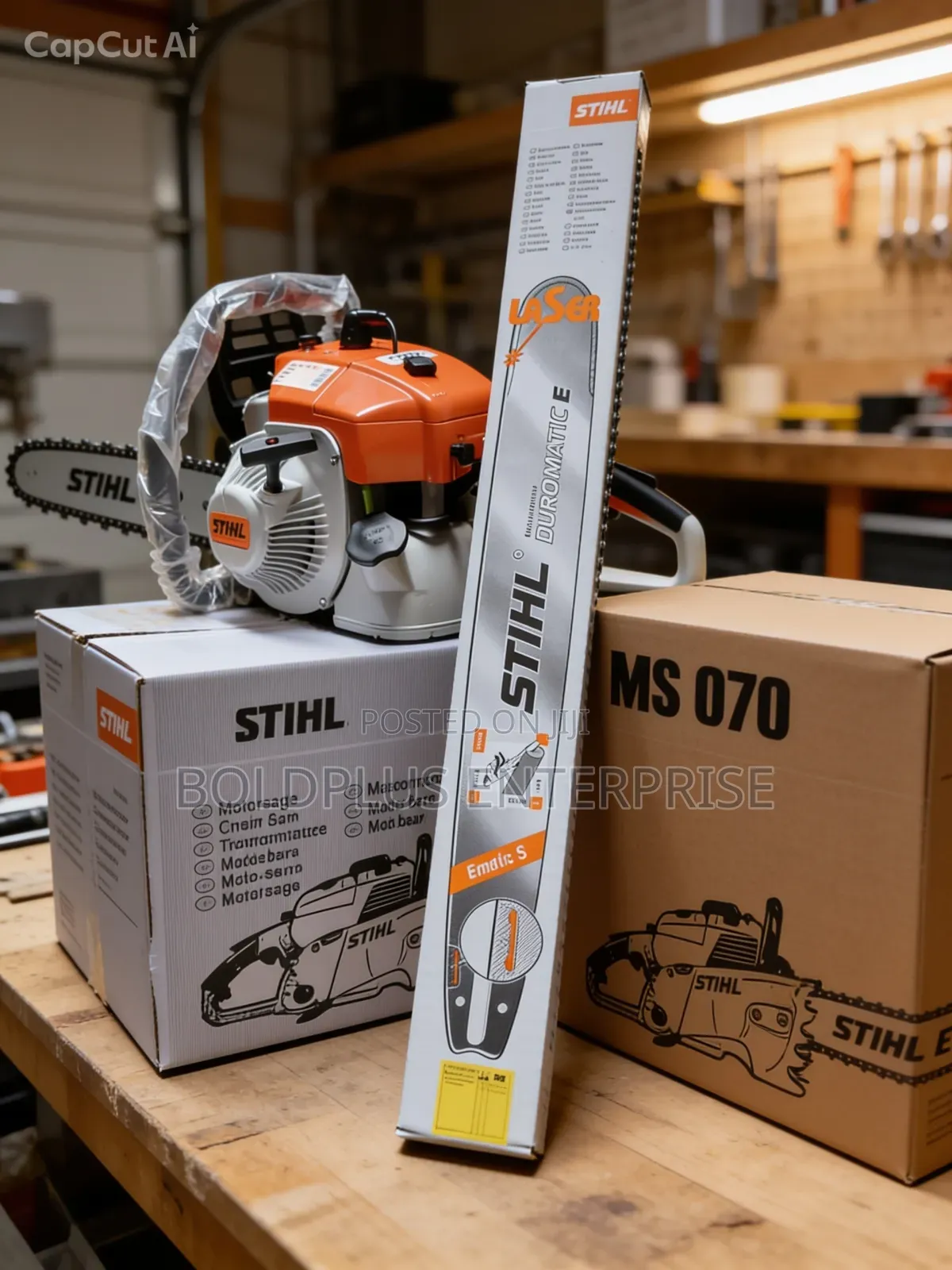 STIHL Ms 070 Gasoline Chainsaw Machine