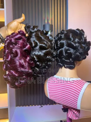 Omotola Wig 100% Human Hair