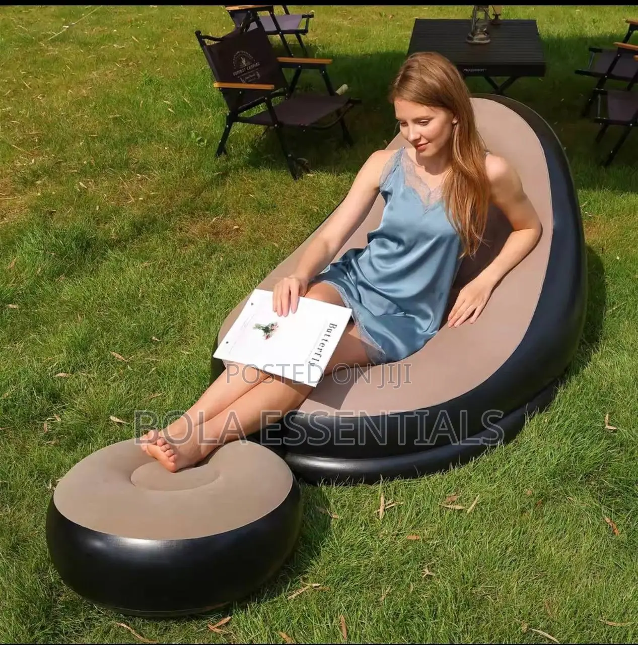Inflatable Sofa With Electric Pump