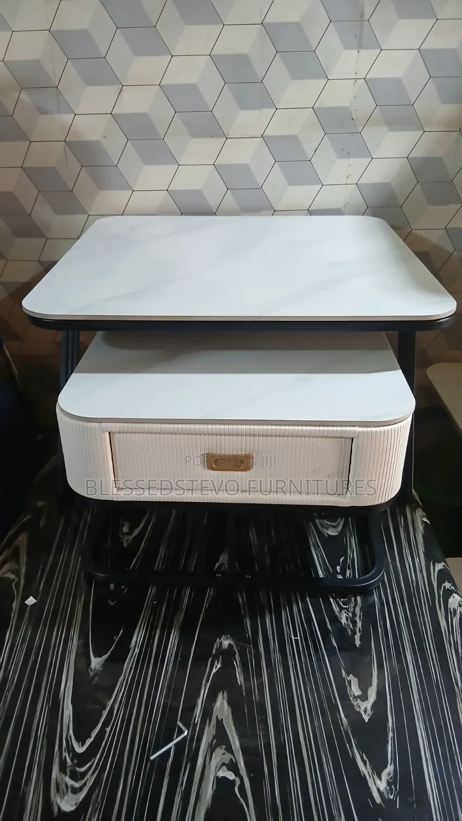 Center Table White Colour