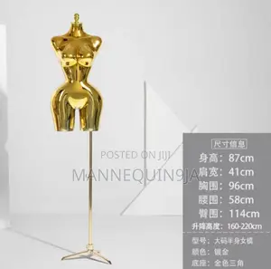 Glittering Foreign Half BBL Female Mannequin