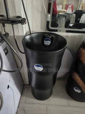 Black Matte Standing Basin