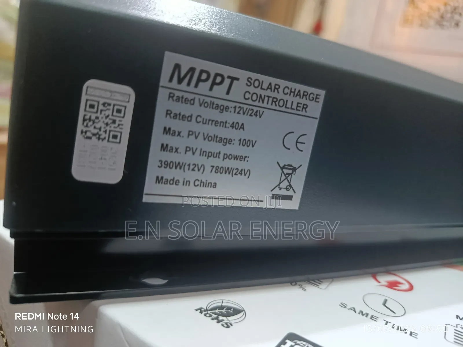 40a Sunfield MPPT Charge Controller