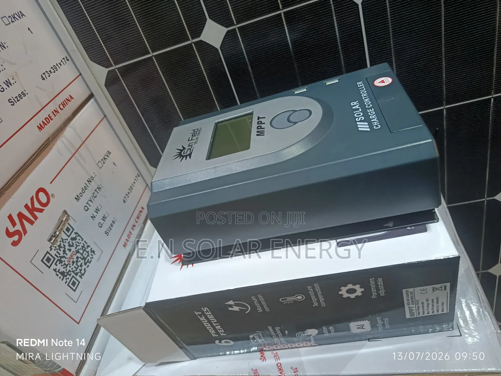 40a Sunfield MPPT Charge Controller