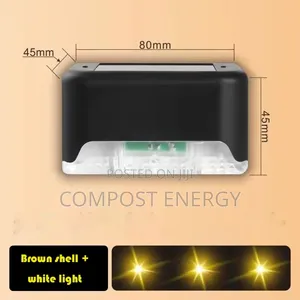 Rechargeable Solar Fence Light