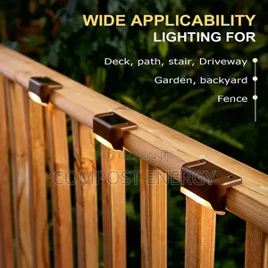 Rechargeable Solar Fence Light
