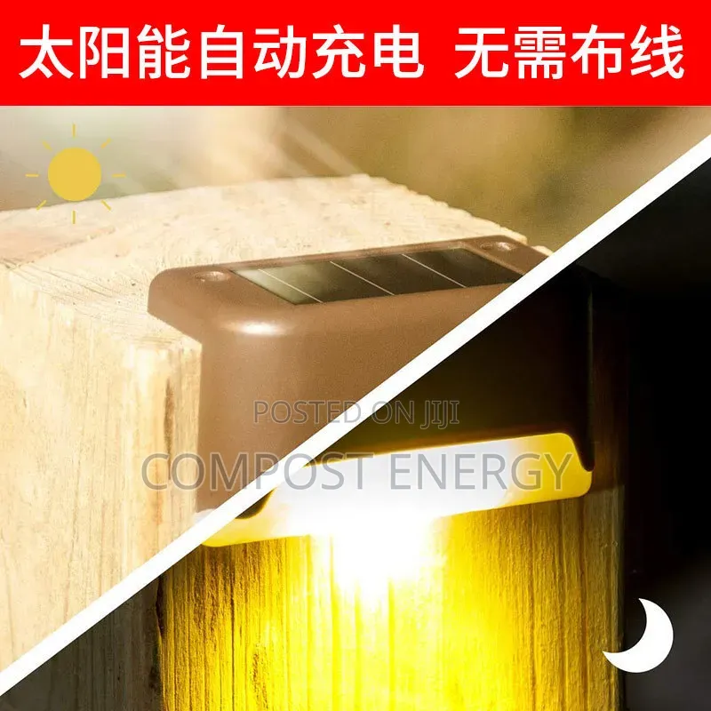 Rechargeable Solar Fence Light