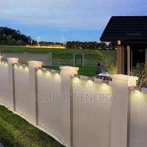 Rechargeable Solar Fence Light