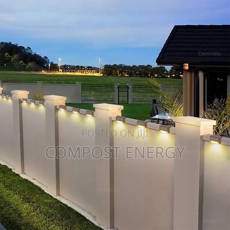 Rechargeable Solar Fence Light