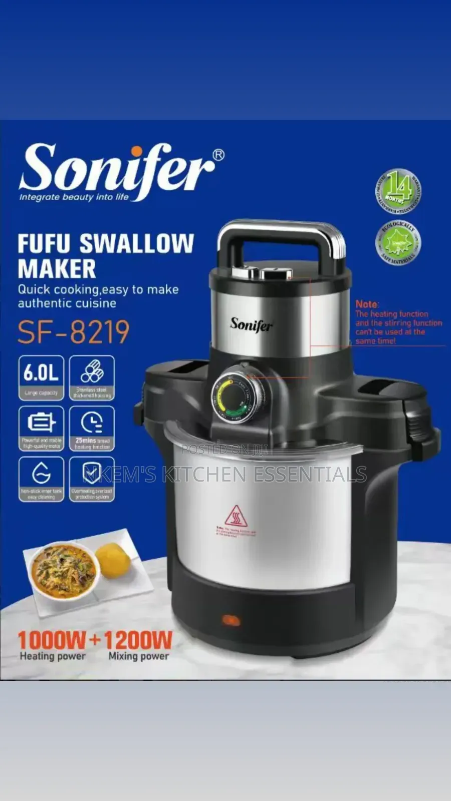 Fufu Swallow Maker