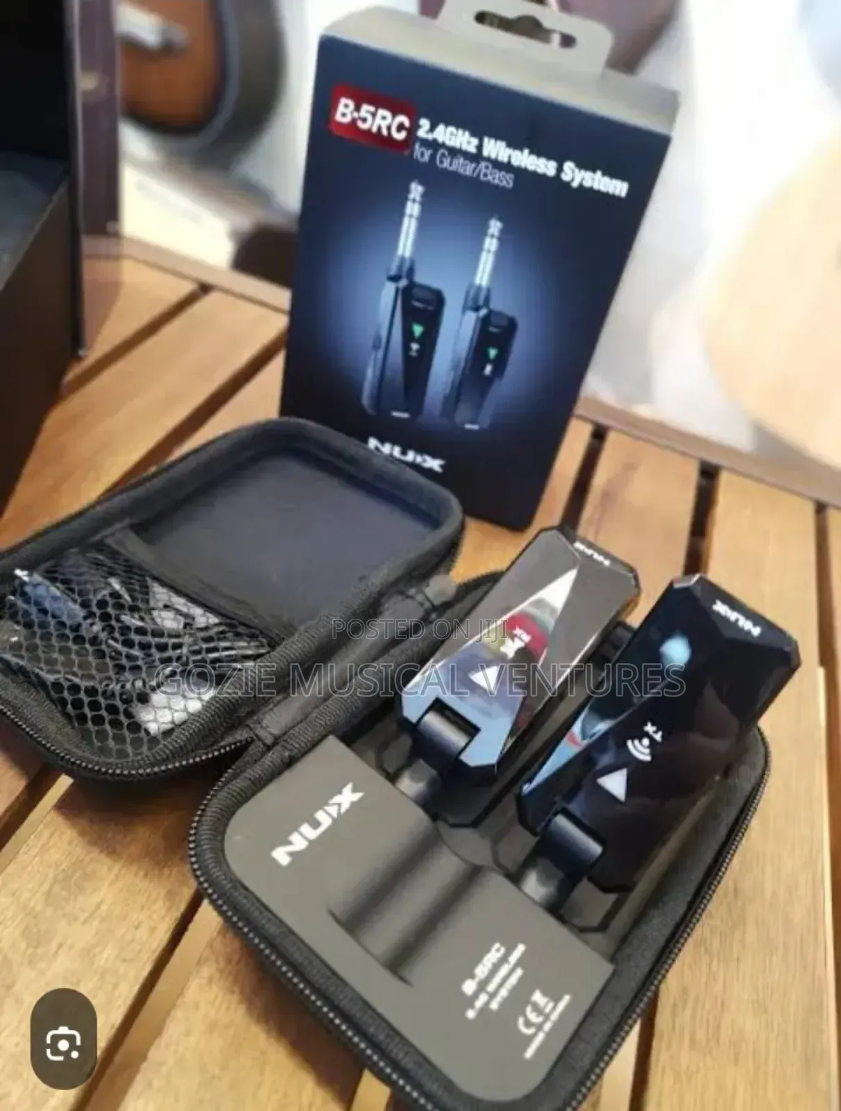 Original Nux B-5rc 2.GHz Guitar Wireless Transmitter System