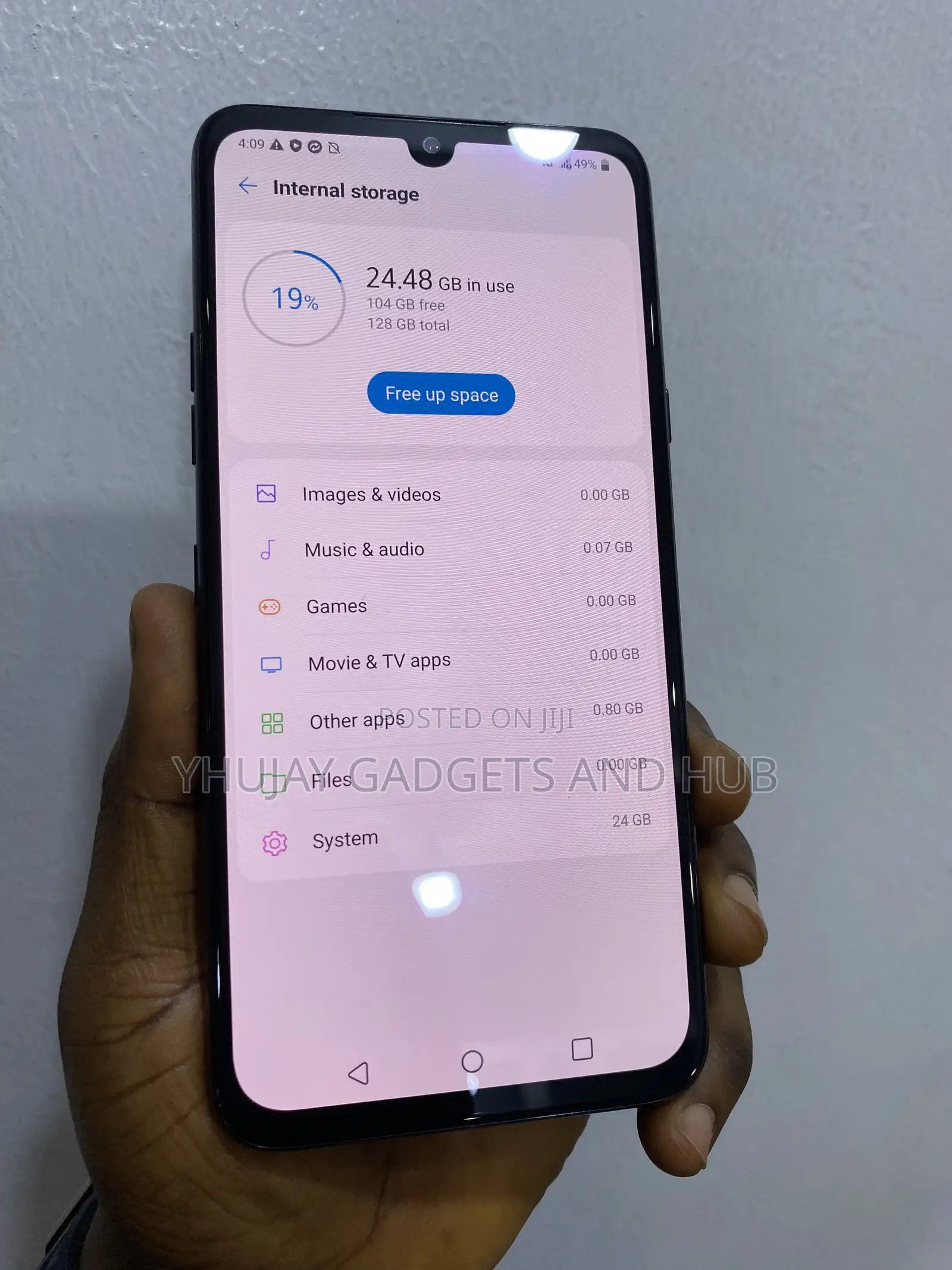 LG G8X Thinq 128 GB Black