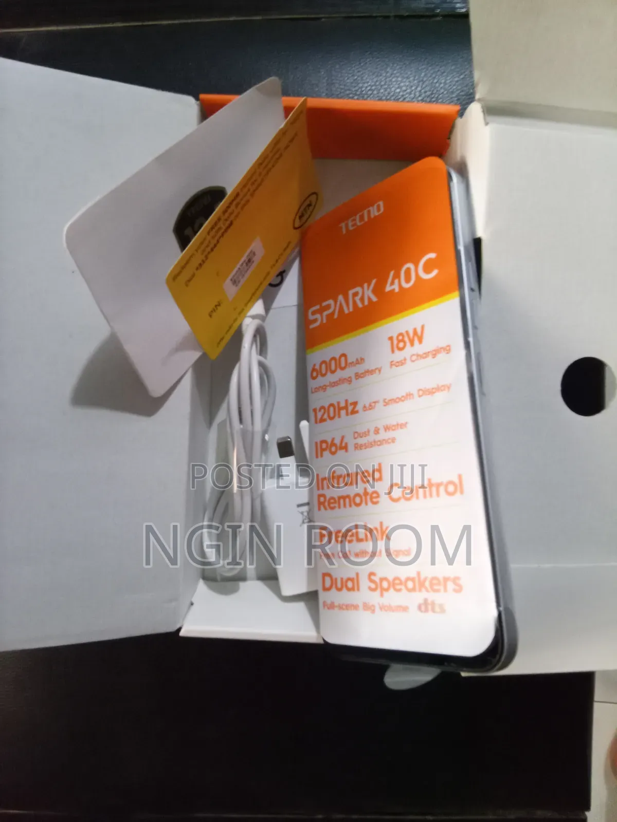 Tecno Spark 40 128 GB White
