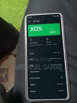 Infinix Smart 10 Plus 128 GB White