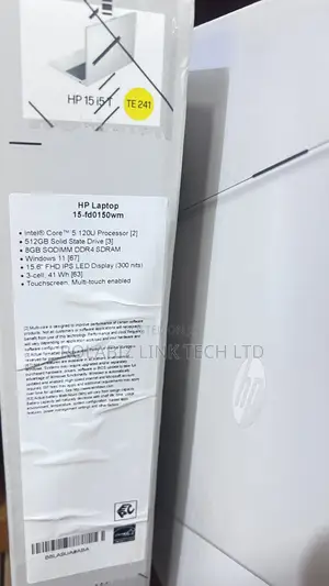 New Laptop HP 15 8GB Intel Core 5 SSD 512GB
