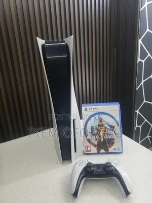 PS5 With One Pad and Cd Games for Sale