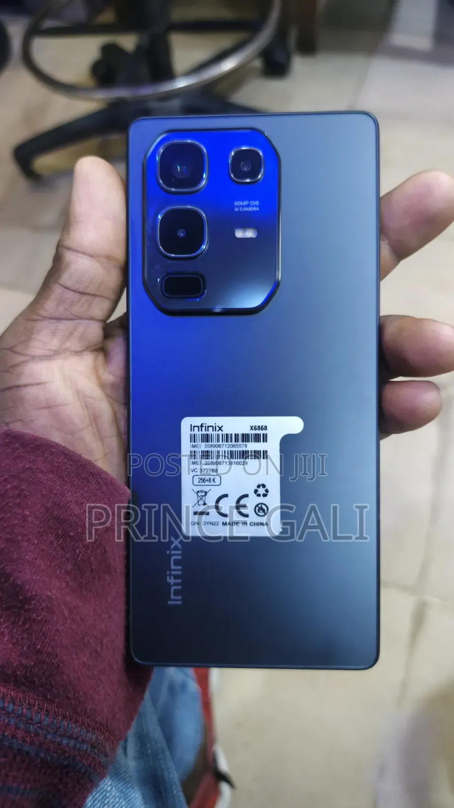Infinix Note 50 Pro 256 GB Black
