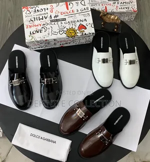 Top Luxury DOLCE GABBANA Half Shoe