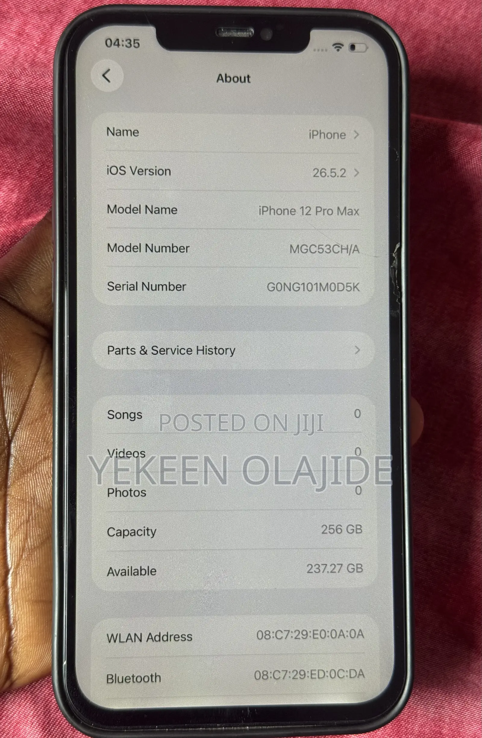 Apple iPhone 12 Pro Max 256 GB Gold