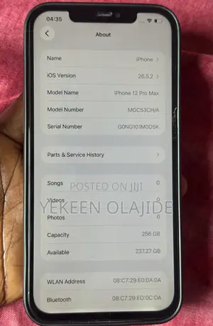 Apple iPhone 12 Pro Max 256 GB Gold