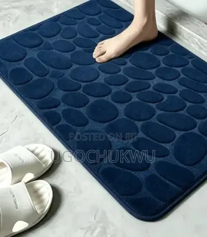 Household Pebble Texture Water-Absorbing Mat.