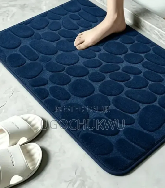 Household Pebble Texture Water-Absorbing Mat.