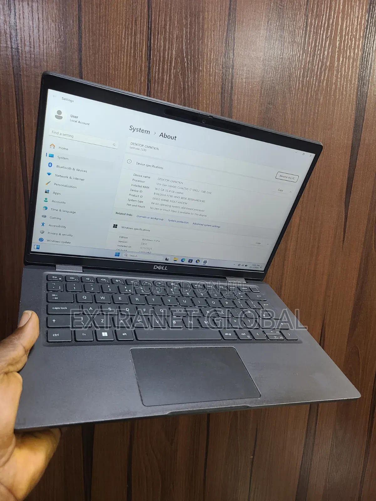 Laptop Dell Latitude 7330 16GB Intel Core i7 SSD 512GB