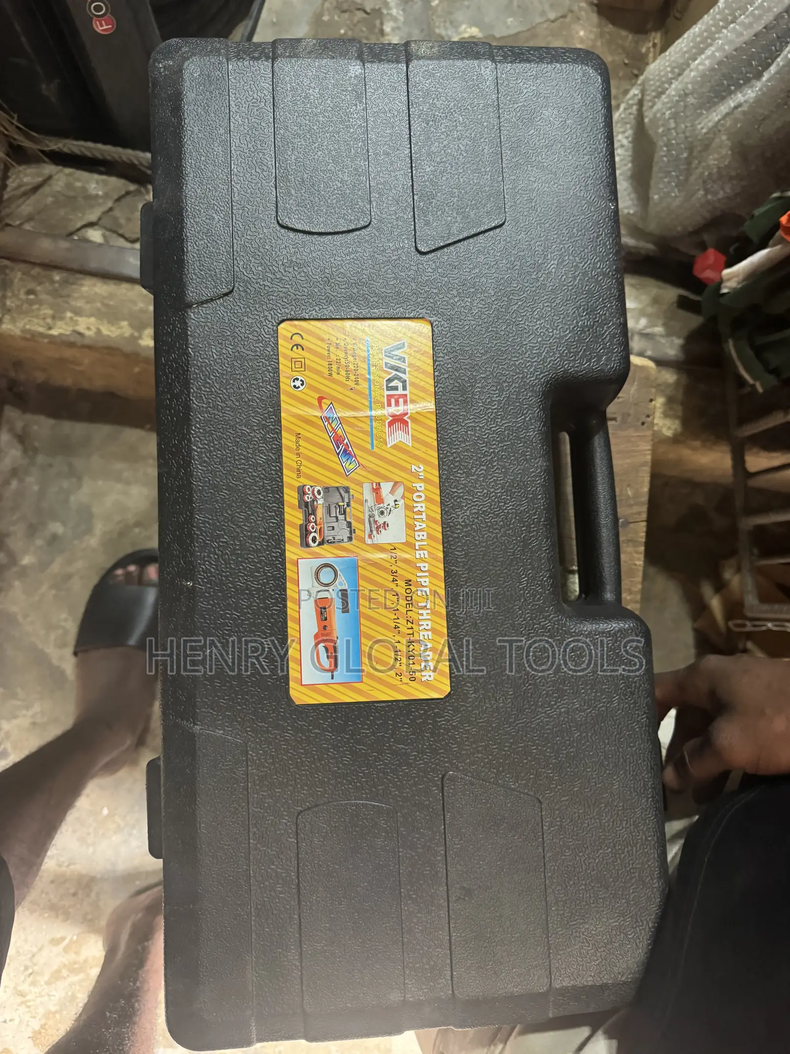 1/2”-2” Vigex Electric Industrial Dies Threading Machine