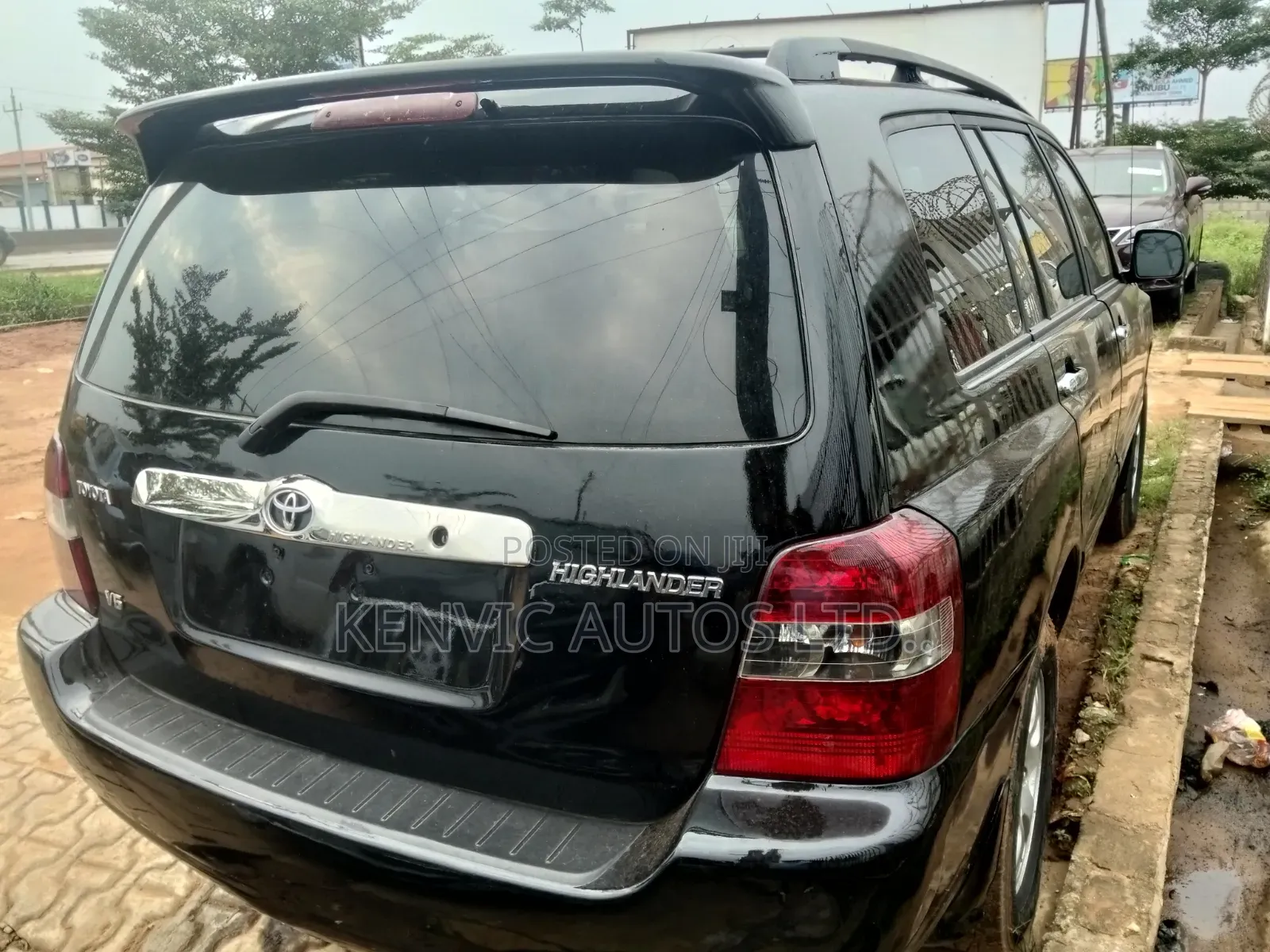 Toyota Highlander 2004 Black