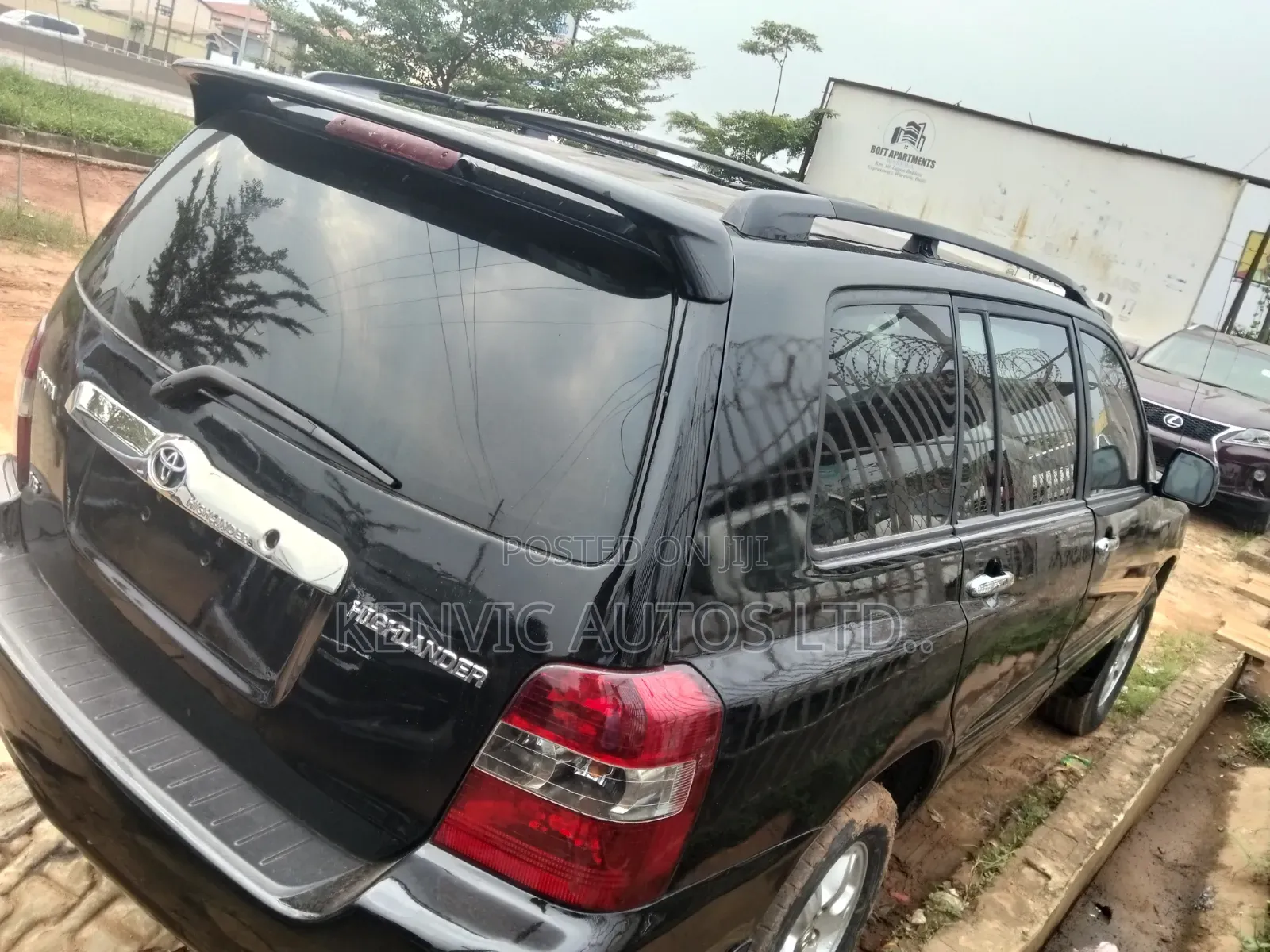 Toyota Highlander 2004 Black