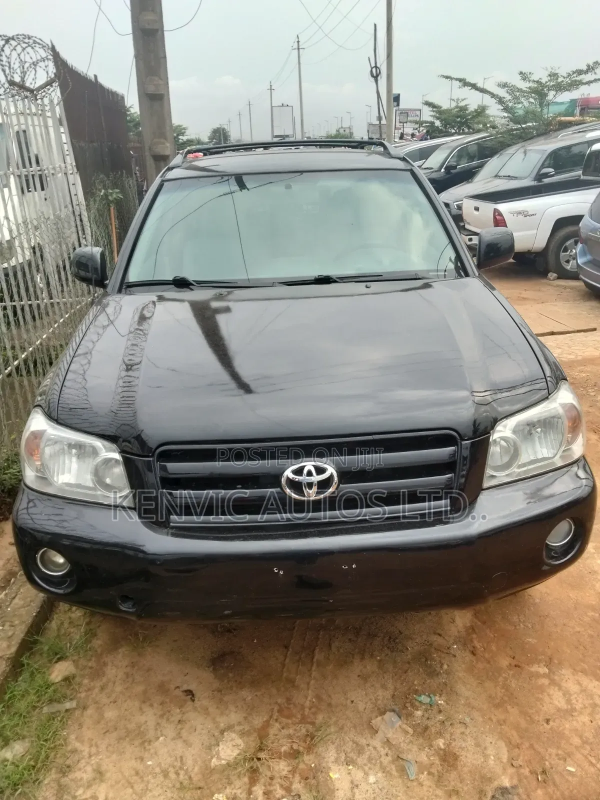 Toyota Highlander 2004 Black