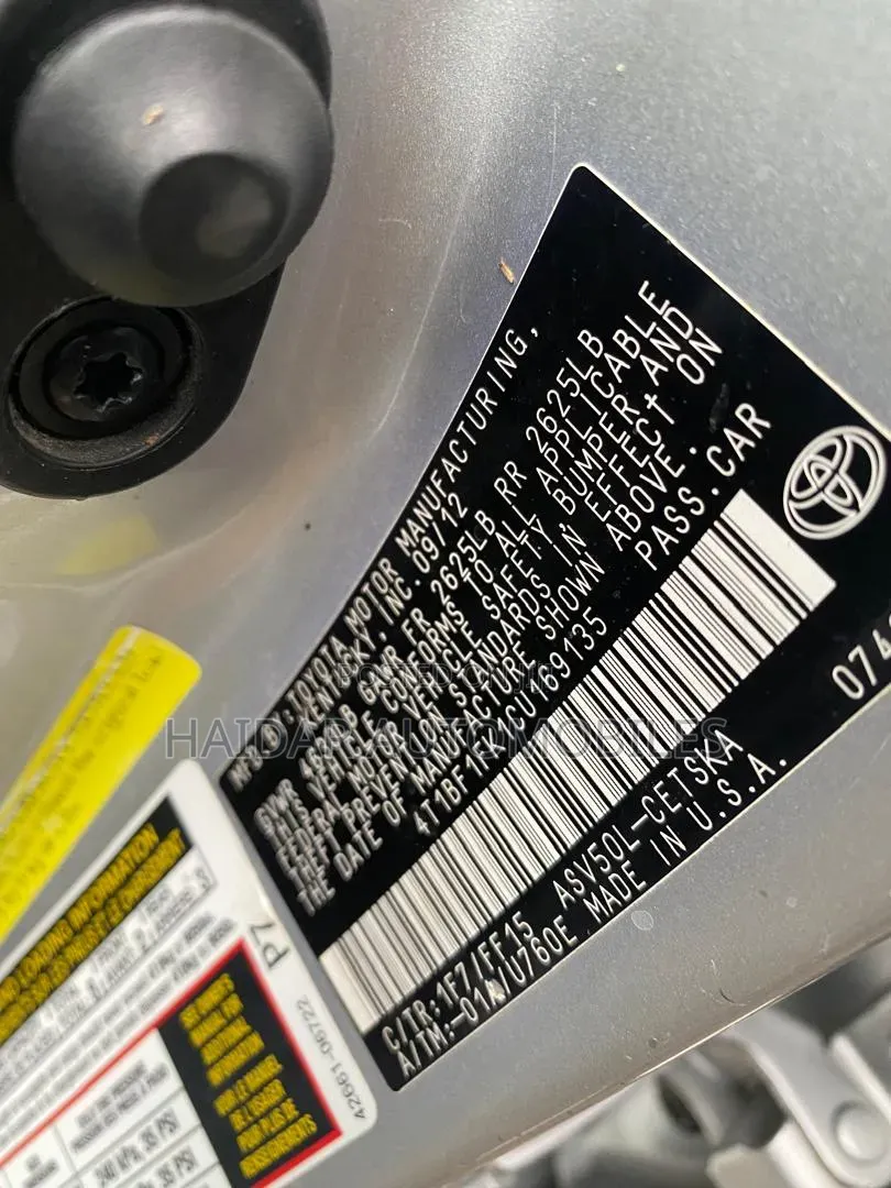 Toyota Camry 2014 Silver