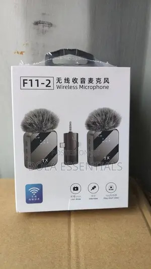 Double Wireless Mic F11