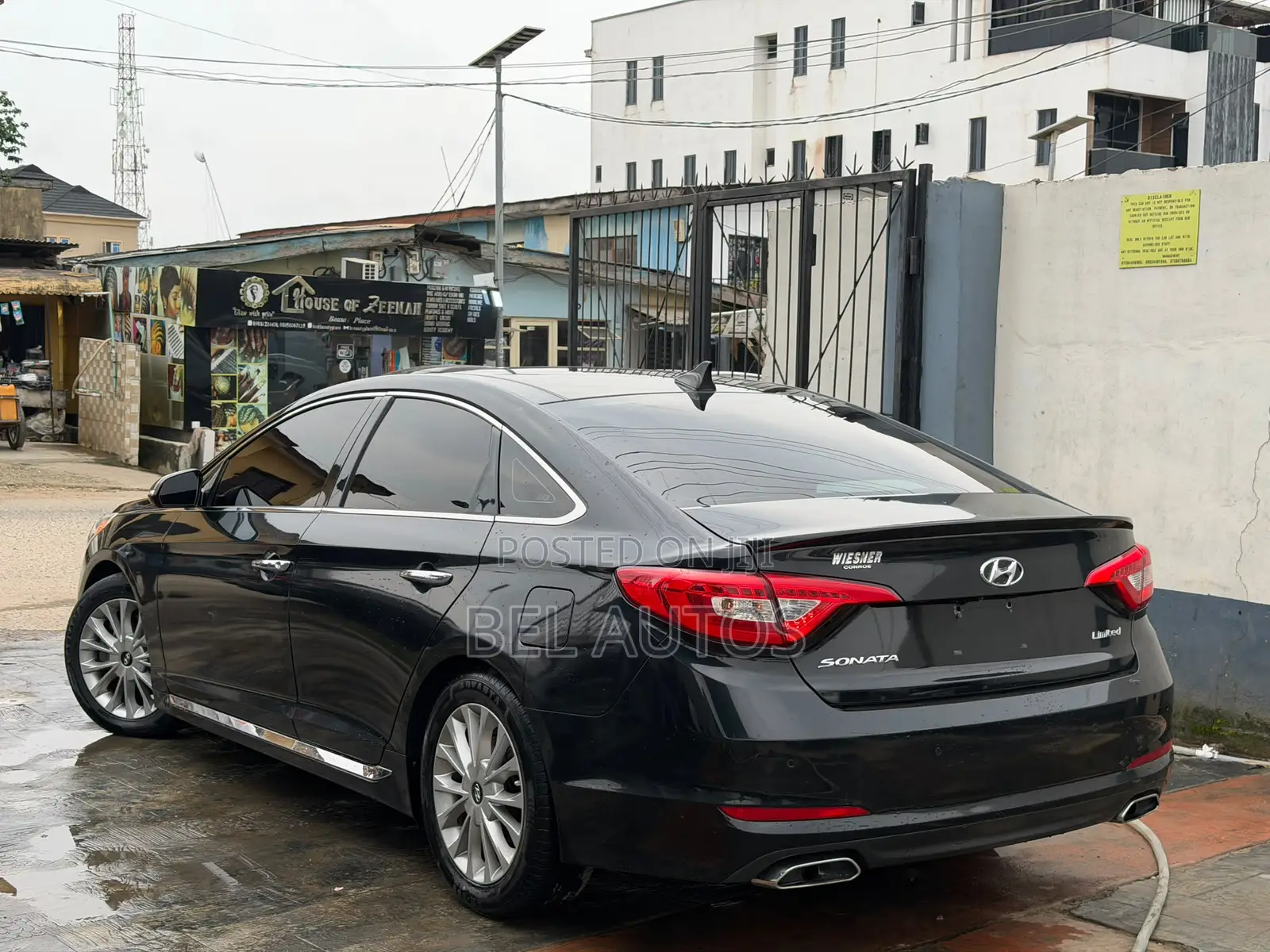Hyundai Sonata 2015 Black